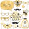 Big Dot of Happiness Little Bumblebee - Bee Baby Shower or Birthday Party Photo Booth Props Kit - 20 Count